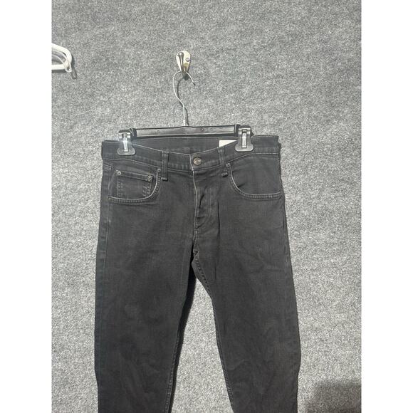 Rag + Bone Extra Slim Fit 1 Black Wash Jeans Mens 30 Casual Made in the USA - Picture 2 of 9